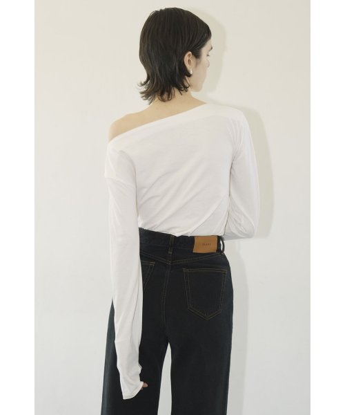 CLANE(クラネ)/ARRANGE BOAT NECK TOPS/img11