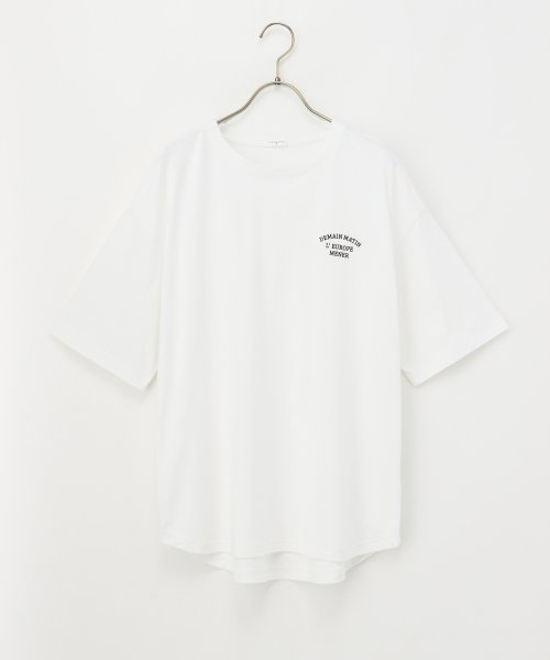 Honeys(ハニーズ)/刺繍ロゴゆるＴシャツ トップス Tシャツ ロゴT 半袖 オーバーサイズ UVカット /img13