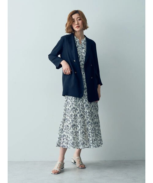 ダブルブレストジャケット 無し