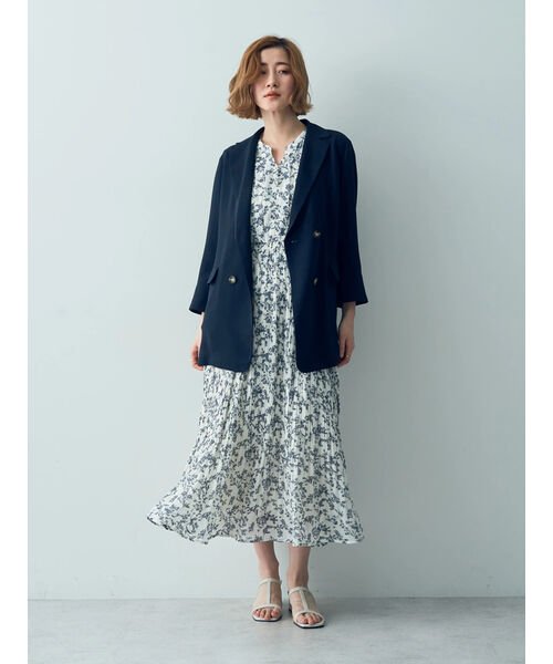 ダブルブレストジャケット 無し