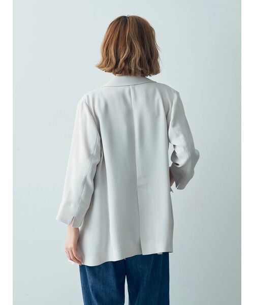 ダブルブレストジャケット 無し