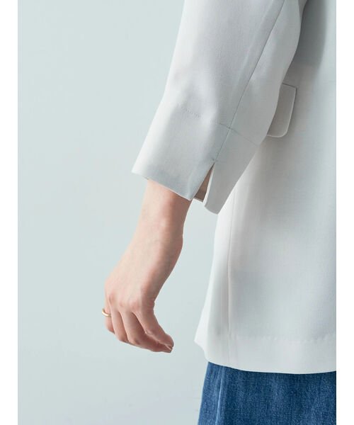 ダブルブレストジャケット 無し