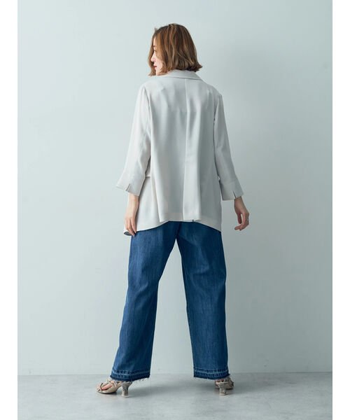 ダブルブレストジャケット 無し