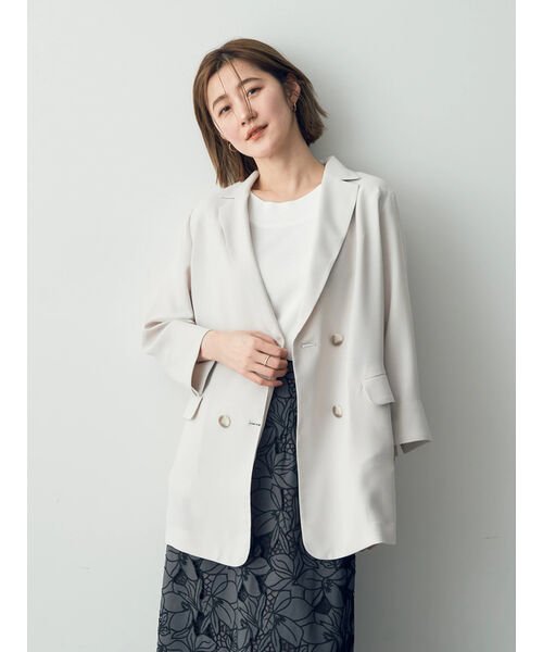 ダブルブレストジャケット 無し