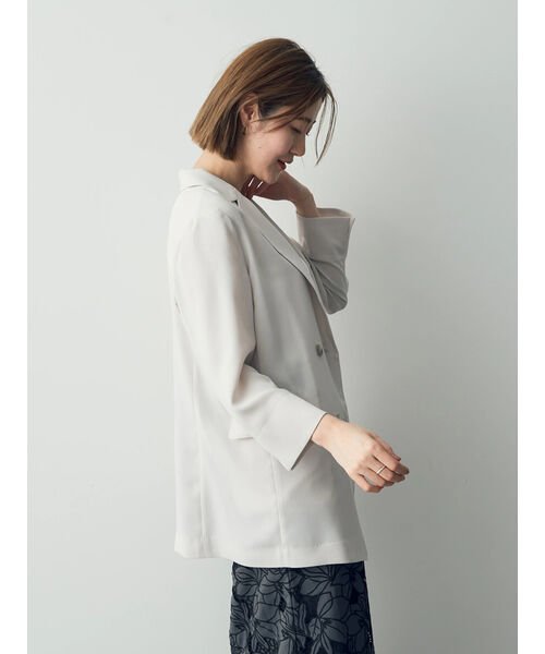 ダブルブレストジャケット 無し