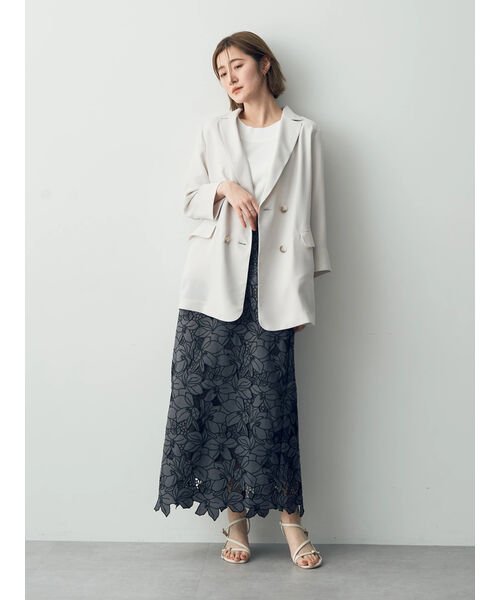 ダブルブレストジャケット 無し