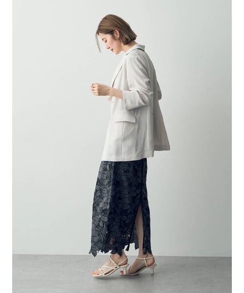 ダブルブレストジャケット 無し