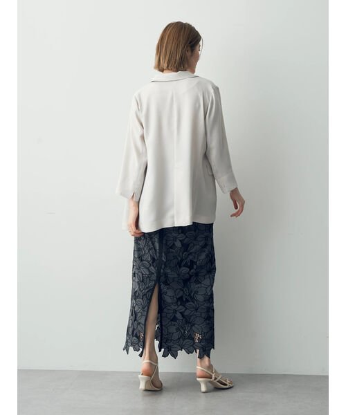 ダブルブレストジャケット 無し