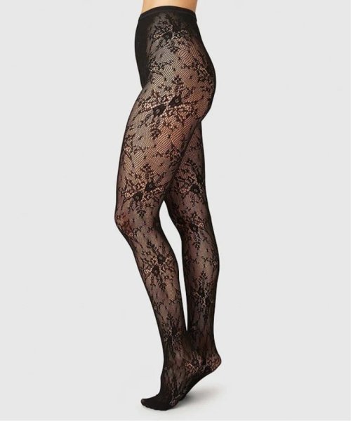 VERMEIL par iena(ヴェルメイユ　パー　イエナ)/【SWEDISH STOCKINGS/スウェーディッシュ ストッキング】ROSA LACE タイツ/img01