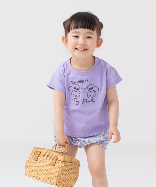 chil2(チルツー)/ステッチ刺繍半袖Tシャツ/img12