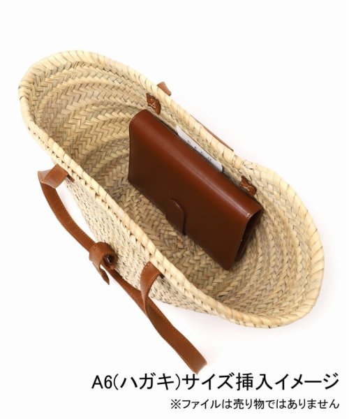 Spick & Span(スピック＆スパン)/≪予約≫KECH LeS ESSENTIELS  RAFFIA LEATHER FLAP SMALL/img09