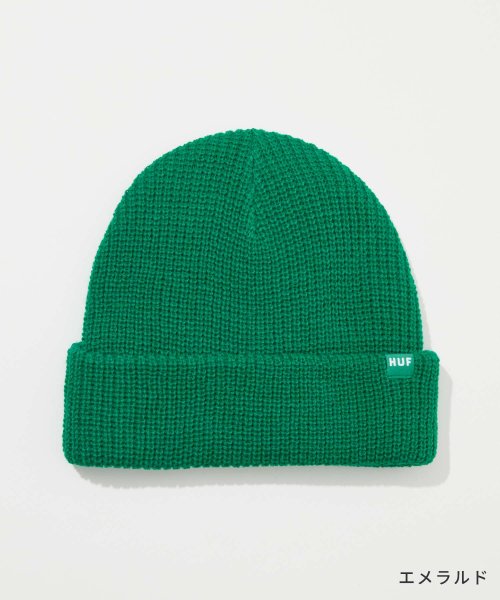 HUF(ハフ)/ハフ HUF SET USUAL BEANIE BN00134 ビーニー ニット帽 ニットキャップ シンプル カジュアル メンズ レディース ユニセックス/img05