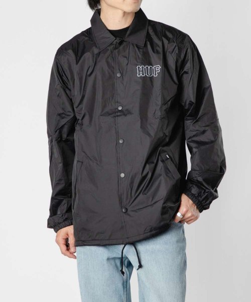 HUF(ハフ)/ハフ HUF SET H COACHES JACKET JK00390 メンズ アウター ジャケット コーチジャケット ウェア 長袖 カジュアル ストリート シ/img01