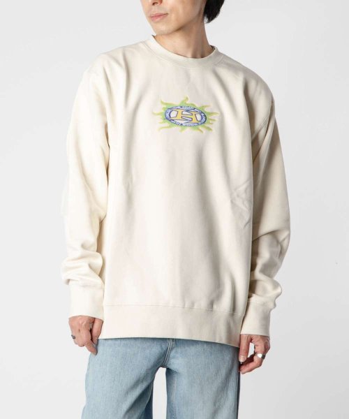 HUF(ハフ)/ハフ HUF FIRE CREWNECK PF00621 メンズ トレーナー 長袖 スウェット カジュアル シンプル カットソー/img01