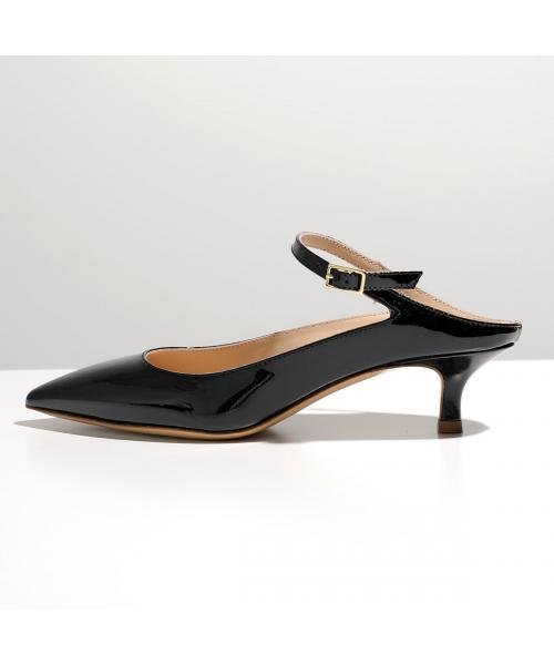 FABIO RUSCONI メリージェーンパンプス E－2003－SASSUOLO VERNICE FABIO RUSCONI メリージェーンパンプス ポインテッドトゥ