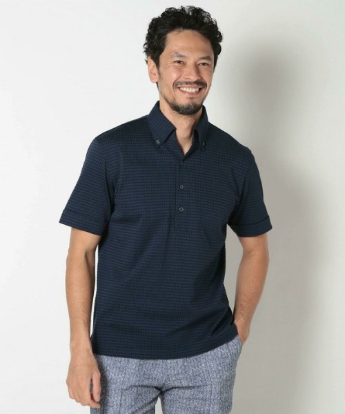 Men's Bigi(メンズビギ)/【ACTIVE TAILOR】COOL MAXサッカー織りポロシャツ/img04