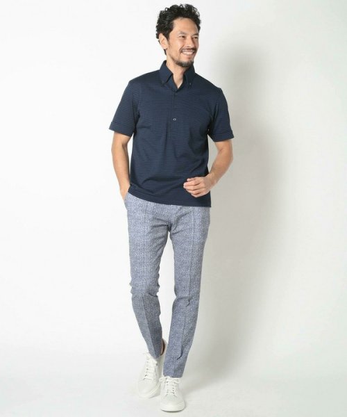 Men's Bigi(メンズビギ)/【ACTIVE TAILOR】COOL MAXサッカー織りポロシャツ/img07