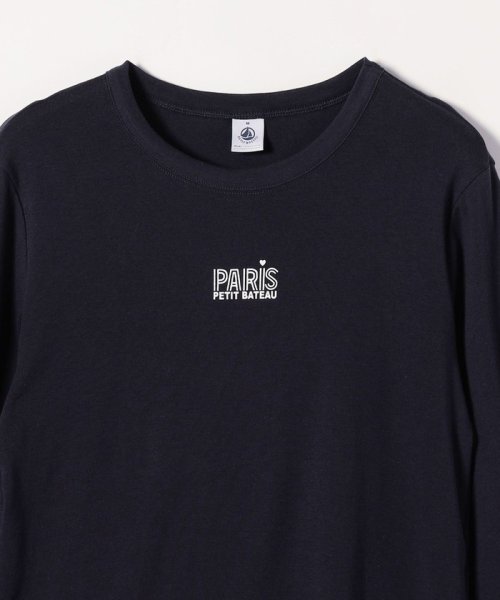 SHIPS any WOMEN(シップス　エニィ　ウィメン)/【SHIPS any別注】PETIT BATEAU:〈洗濯機可能〉PARIS プリントロンTEE/img02