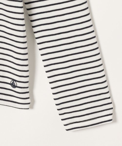 SHIPS any WOMEN(シップス　エニィ　ウィメン)/【SHIPS any別注】PETIT BATEAU:〈洗濯機可能〉PARIS プリント ボーダー ロン TEE/img03