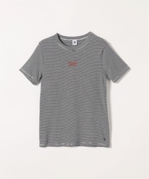 SHIPS any WOMEN(シップス　エニィ　ウィメン)/【SHIPS any別注】PETIT BATEAU: PARIS プリント ボーダー コンパクト TEE/img06