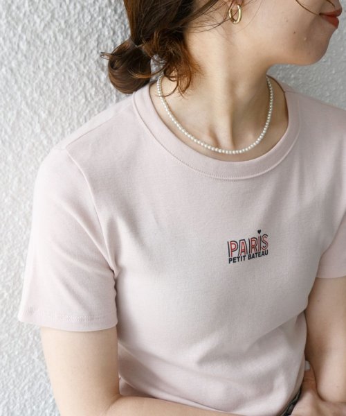 SHIPS any WOMEN(シップス　エニィ　ウィメン)/【SHIPS any別注】PETIT BATEAU:〈洗濯機可能〉PARIS プリント コンパクト TEE/img05