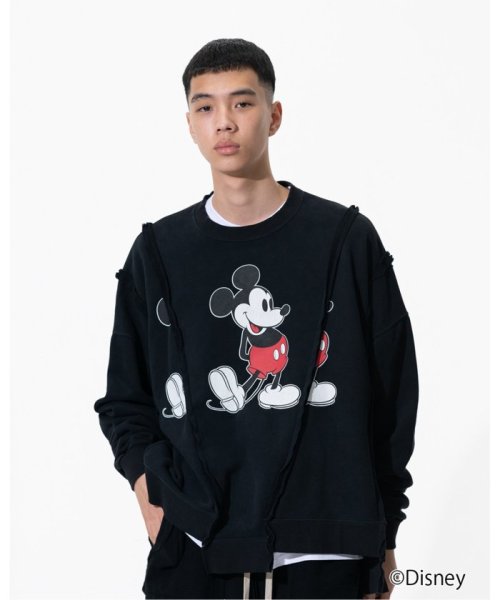 JOINT WORKS(ジョイントワークス)/DISCOVERED “Disney Collection”< Mickey > Wide Sweat/img01