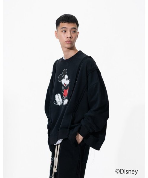 JOINT WORKS(ジョイントワークス)/DISCOVERED “Disney Collection”< Mickey > Wide Sweat/img02
