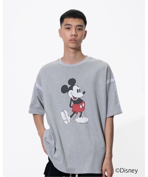 JOINT WORKS(ジョイントワークス)/DISCOVERED “Disney Collection”＜Mickey＞ Shell Stitch S/S Cutsewn/img01