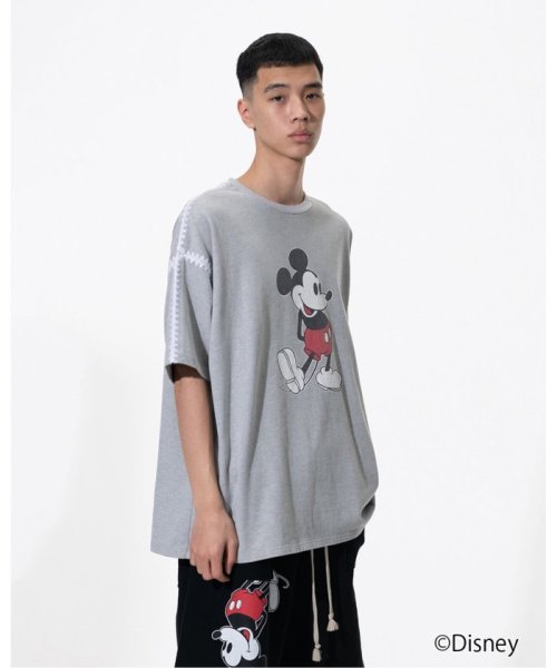 JOINT WORKS(ジョイントワークス)/DISCOVERED “Disney Collection”＜Mickey＞ Shell Stitch S/S Cutsewn/img04