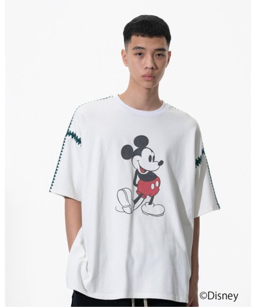 JOINT WORKS(ジョイントワークス)/DISCOVERED “Disney Collection”＜Mickey＞ Shell Stitch S/S Cutsewn/img11