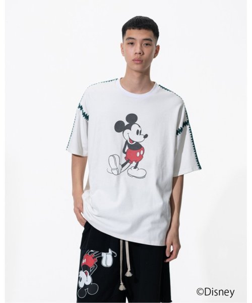 JOINT WORKS(ジョイントワークス)/DISCOVERED “Disney Collection”＜Mickey＞ Shell Stitch S/S Cutsewn/img15
