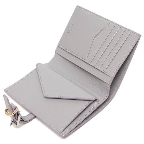 ジバンシィ 二つ折り財布 ヴォワイユー ロゴ ミニ財布 グレー レディース GIVENCHY BB60LNB1Q7 050 GIVENCHY 二つ折り財布 ヴォワイユー ロゴ ミニ財布 グレー レディース BB60LNB1Q7 ジバンシー