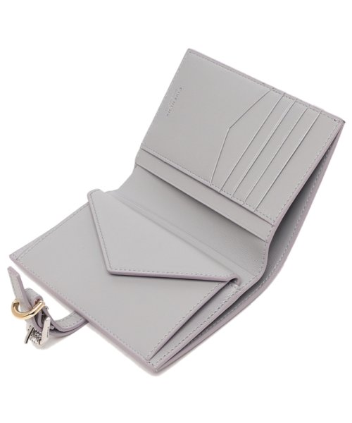 ジバンシィ 二つ折り財布 ヴォワイユー ロゴ ミニ財布 グレー レディース GIVENCHY BB60LNB1Q7 050 GIVENCHY 二つ折り財布 ヴォワイユー ロゴ ミニ財布 グレー レディース BB60LNB1Q7 ジバンシー