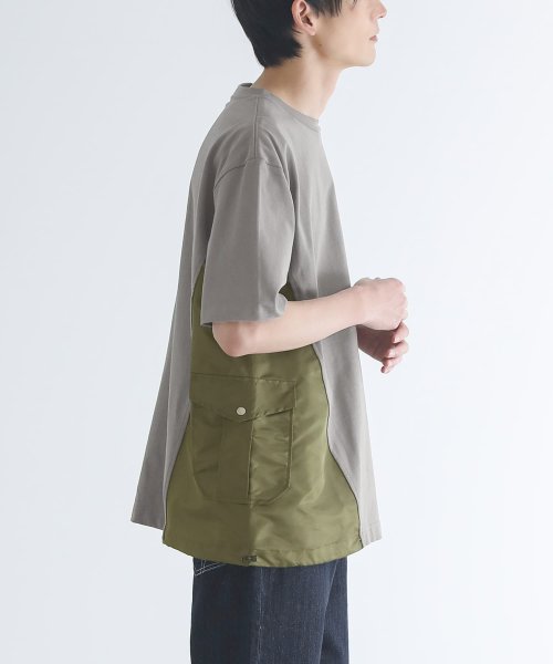 osharewalker(オシャレウォーカー)/『異素材デザインTシャツ』/img02