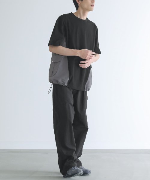 osharewalker(オシャレウォーカー)/『異素材デザインTシャツ』/img12