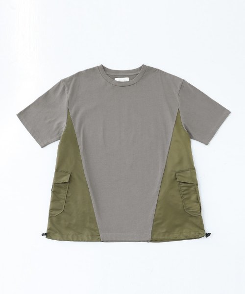 osharewalker(オシャレウォーカー)/『異素材デザインTシャツ』/img15