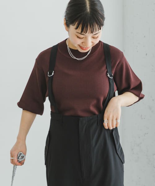 ITEMS URBANRESEARCH(アイテムズ アーバンリサーチ（レディース）)/『洗濯可』ソウバリボリュームスリーブニット/img16