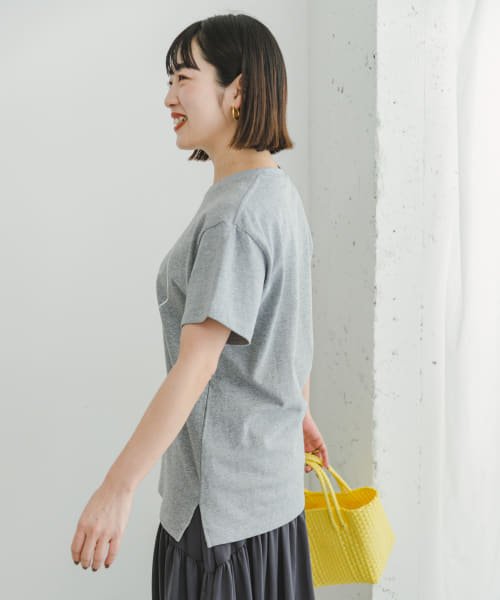 ITEMS URBANRESEARCH(アイテムズ アーバンリサーチ（レディース）)/ロゴビッグ半袖Tシャツ/img20