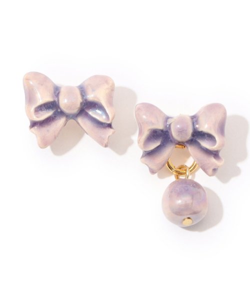 TOMORROWLAND GOODS(TOMORROWLAND GOODS)/LEVENS JEWELS BABY BOW EARRINGS/img01