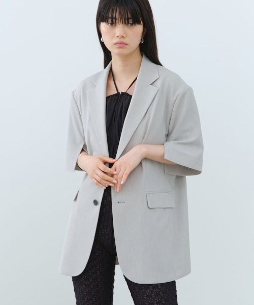 DRESSTERIOR(ドレステリア)/CODE A｜half sleeve jacket/img01