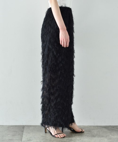 CODE A｜feather jacquard easy pants CODE FAV