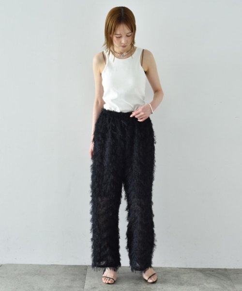 DRESSTERIOR(ドレステリア)/CODE A｜feather jacquard easy pants/img20