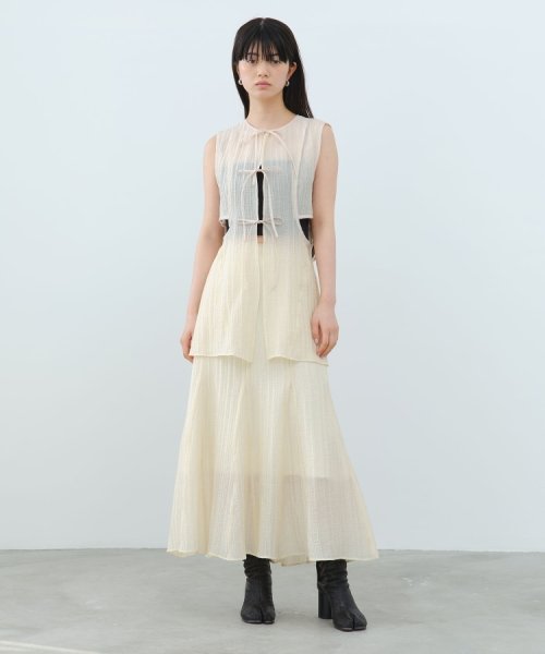 DRESSTERIOR(ドレステリア)/CODE A｜sheer ribbon design blouse/img08