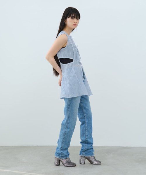 DRESSTERIOR(ドレステリア)/CODE A｜sheer ribbon design blouse/img17