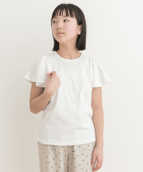 URBAN RESEARCH DOORS（Kids）(アーバンリサーチドアーズ（キッズ）)/『WEB/一部店舗限定』フレアショートスリーブTシャツ(KIDS)/img01