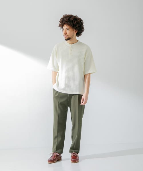 URBAN RESEARCH Sonny Label(アーバンリサーチサニーレーベル)/ワッフルヘンリーショートスリーブTシャツ/img04