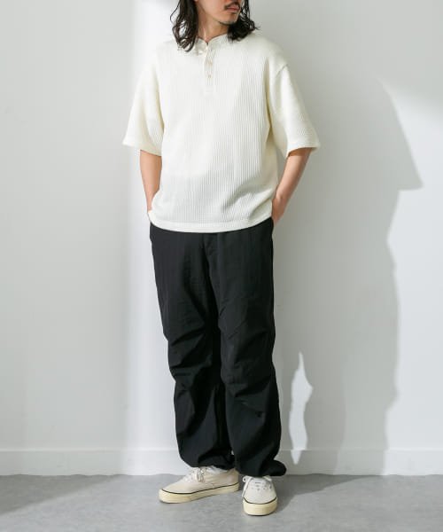 URBAN RESEARCH Sonny Label(アーバンリサーチサニーレーベル)/ワッフルヘンリーショートスリーブTシャツ/img10