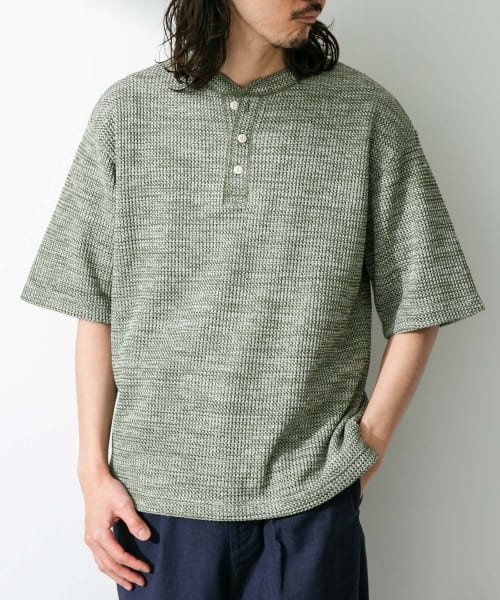 URBAN RESEARCH Sonny Label(アーバンリサーチサニーレーベル)/ワッフルヘンリーショートスリーブTシャツ/img17