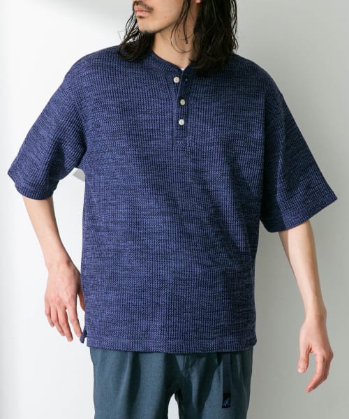 URBAN RESEARCH Sonny Label(アーバンリサーチサニーレーベル)/ワッフルヘンリーショートスリーブTシャツ/img28