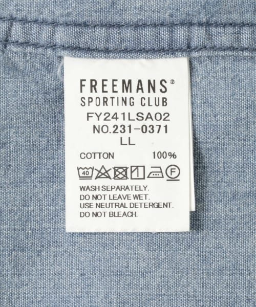 URBAN RESEARCH(アーバンリサーチ)/FREEMANS SPORTING CLUB　GREAT JONES JEAN SHIRTS/img06